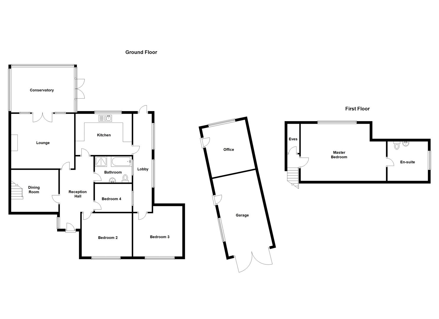 Floorplans For Alwyn Road, Bilton, Rugby