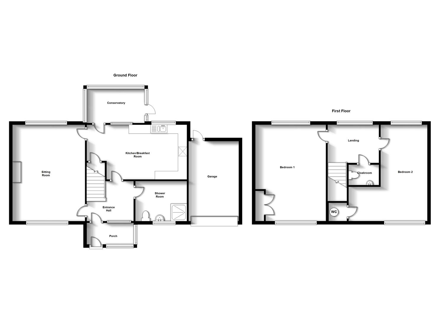 Floorplans For Vale View, Newton Road, Newton, Rugby