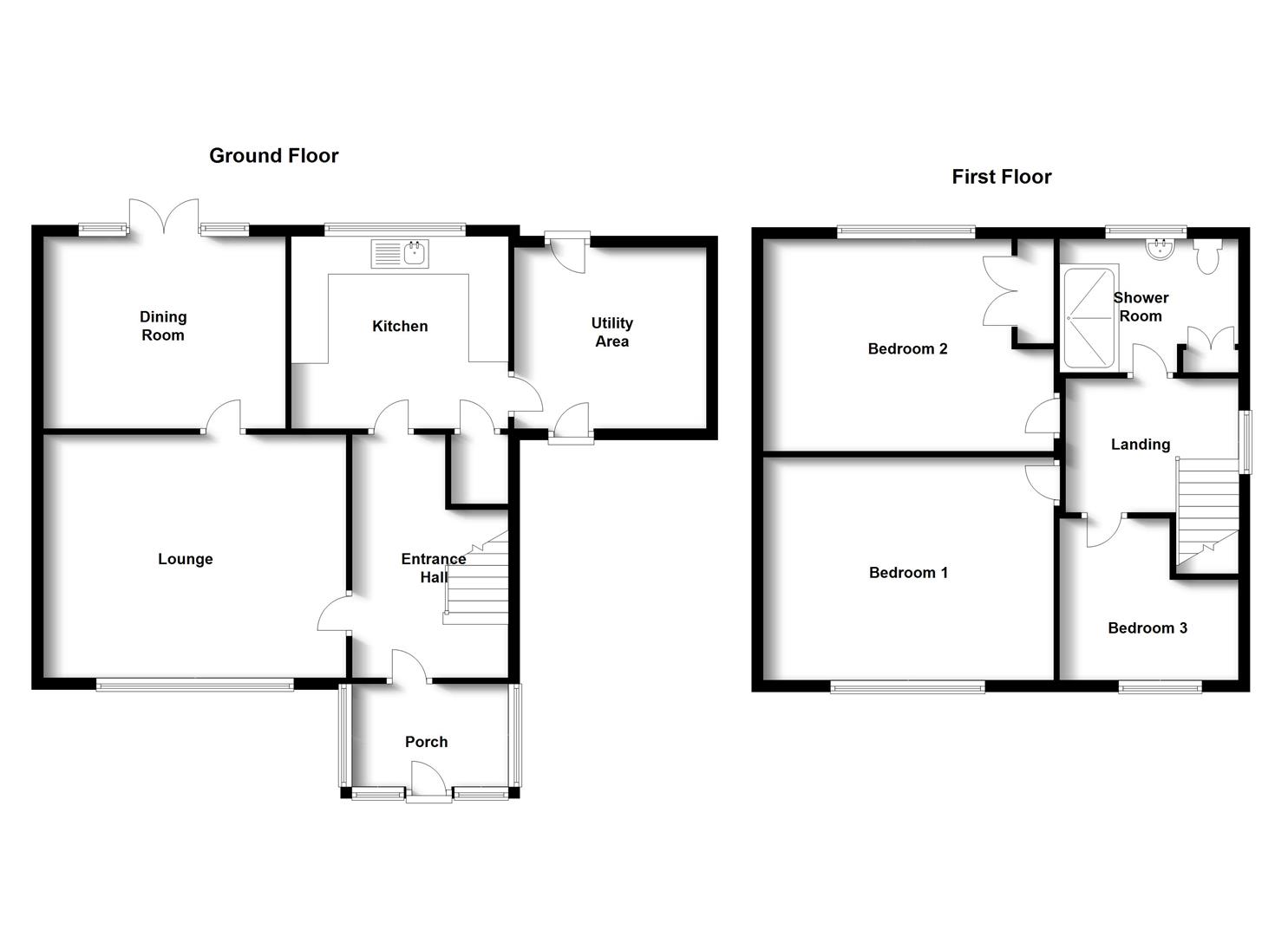 Floorplans For Onley Park, Willoughby, Rugby