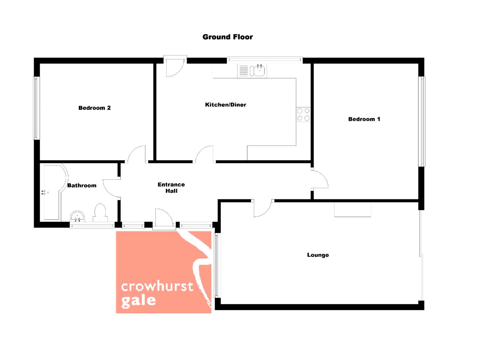 Floorplans For Overslade Lane, Rugby