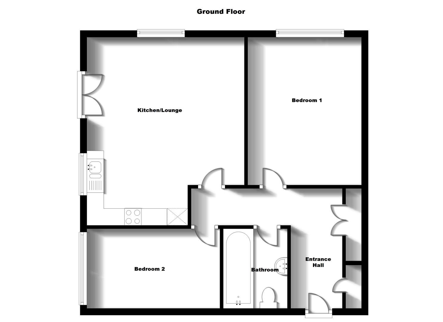 Floorplans For Lawford Bridge Close, New Bilton, Rugby