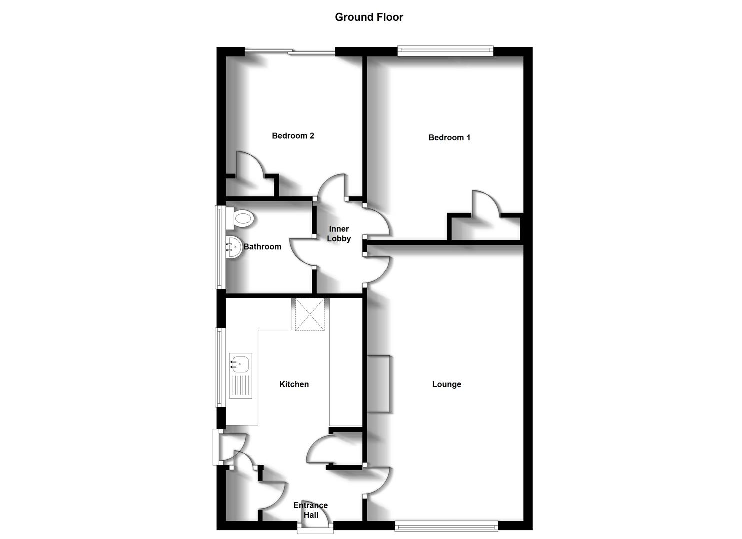 Floorplans For Oberon Close, Woodlands, Rugby