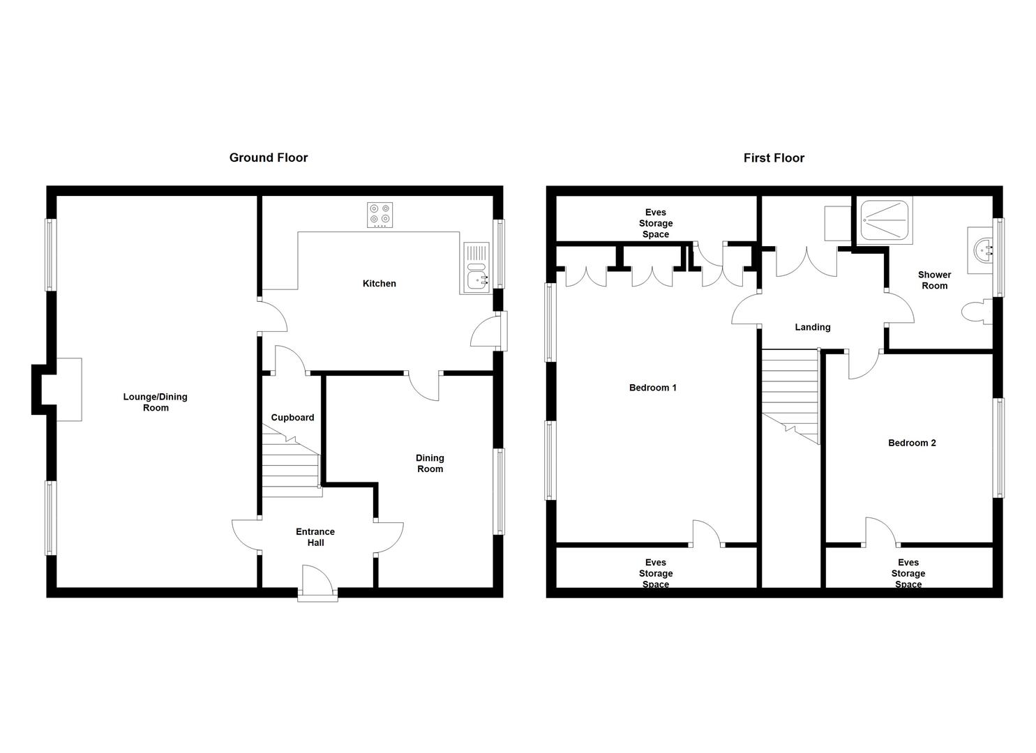 Floorplans For Alwyn Road, Bilton, Rugby