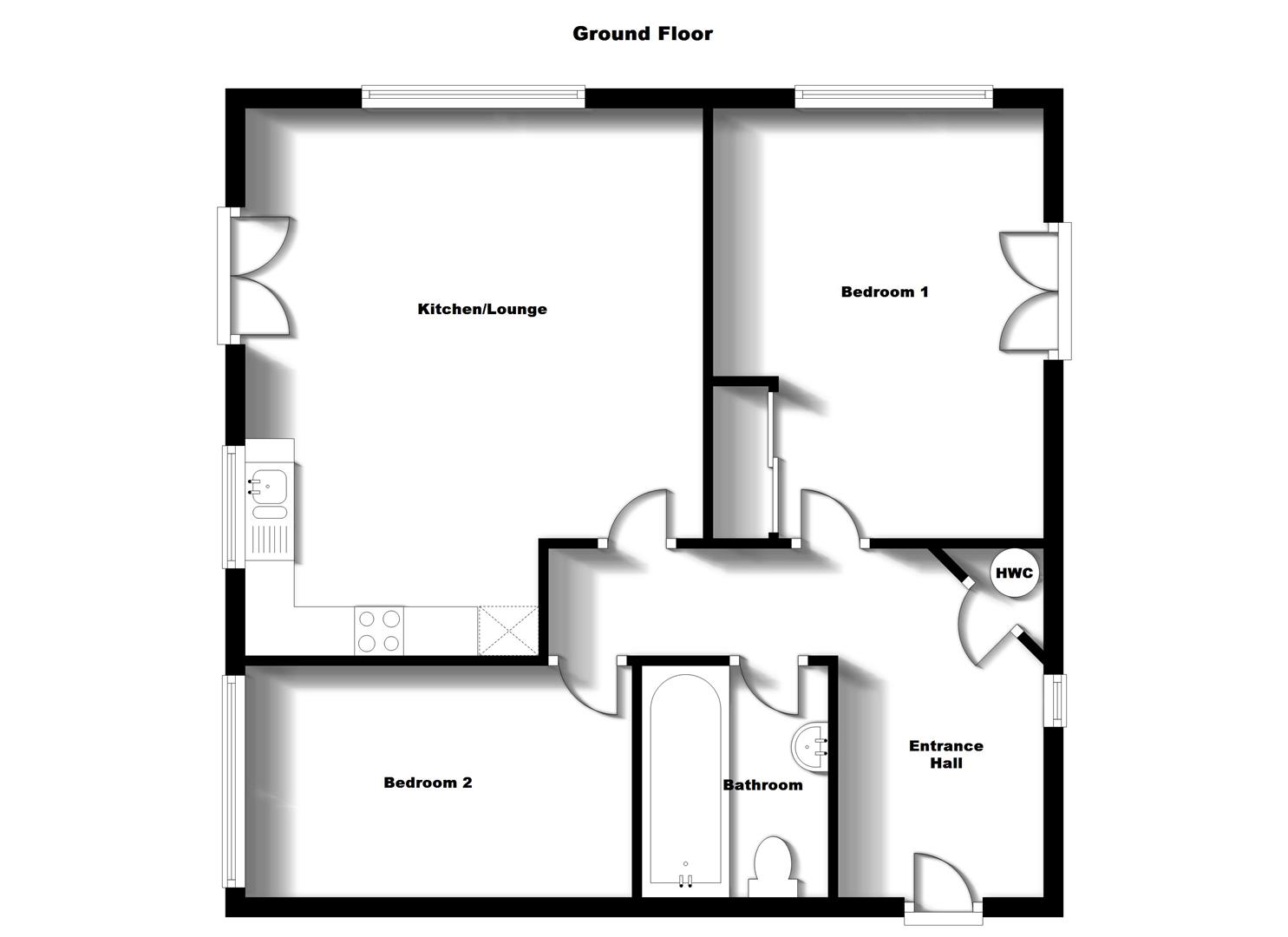 Floorplans For Lawford Bridge Close, Bilton, Rugby