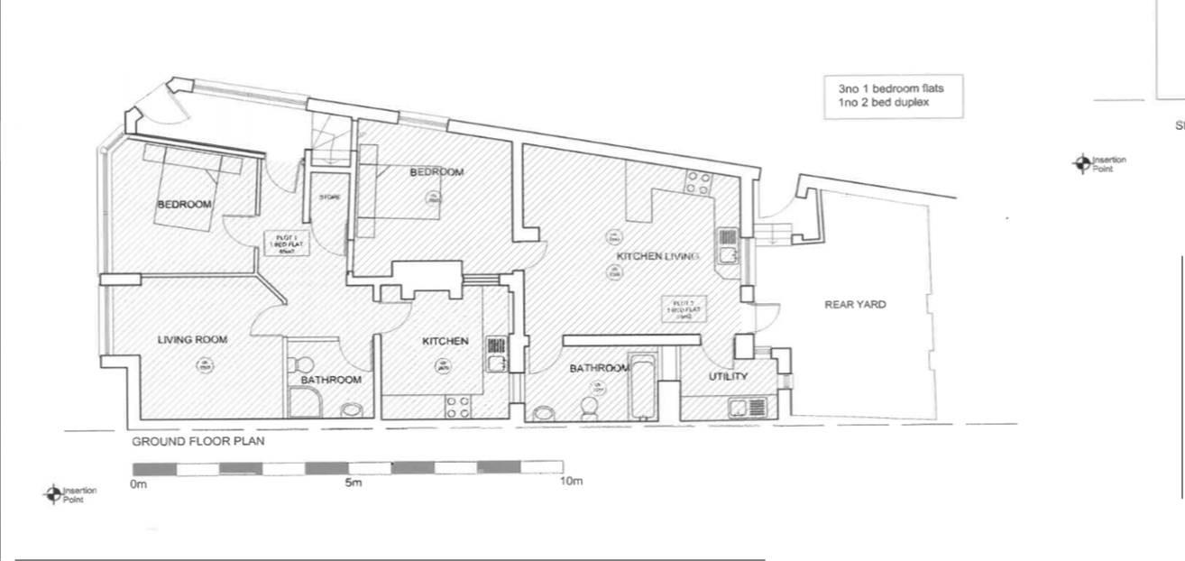 Floorplans For The Old Corner Shop, Abbey Street, Rugby, Warwickshire