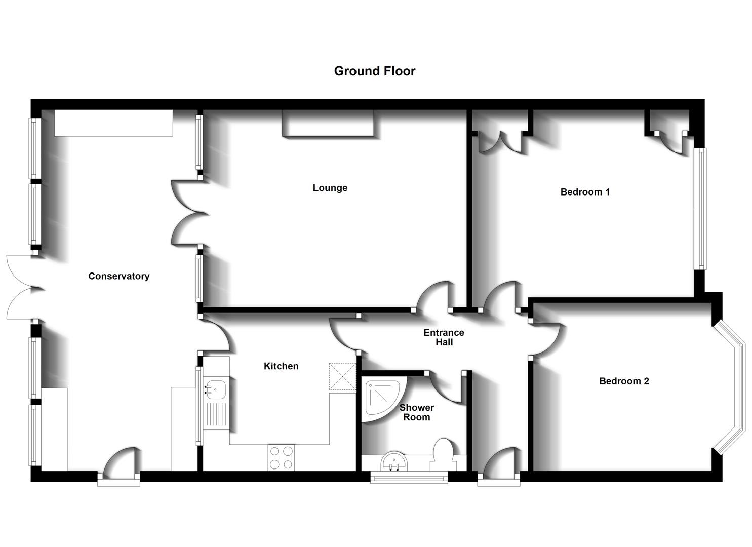 Floorplans For Boswell Road, Shakespeare Gardens, Rugby