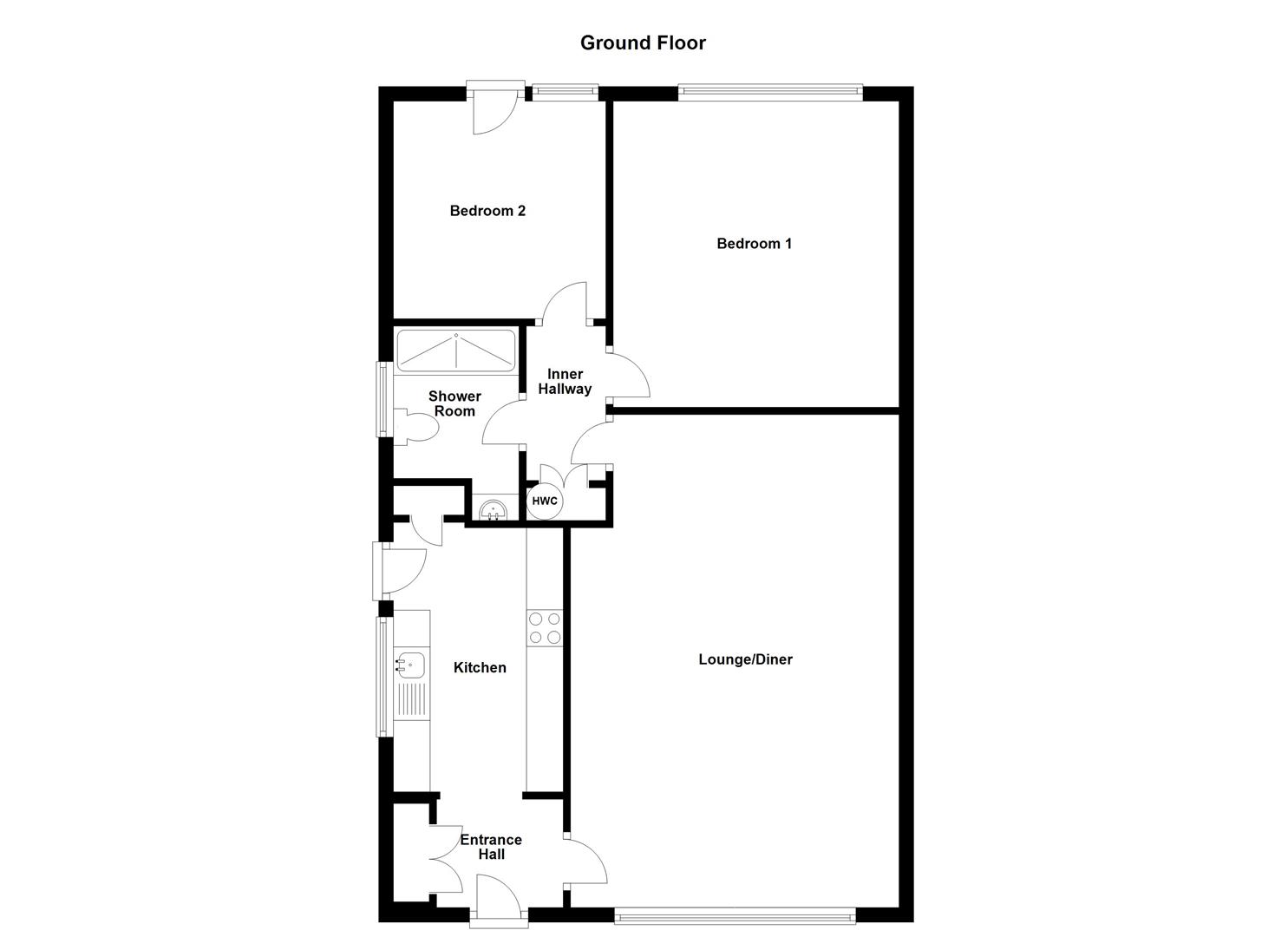 Floorplans For Thorn Close, Rugby