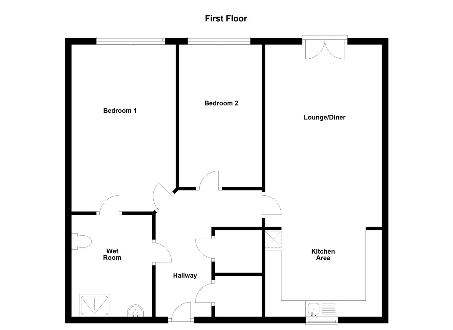 Floorplans For Webb Ellis Court, Pettiver Crescent, Hillmorton