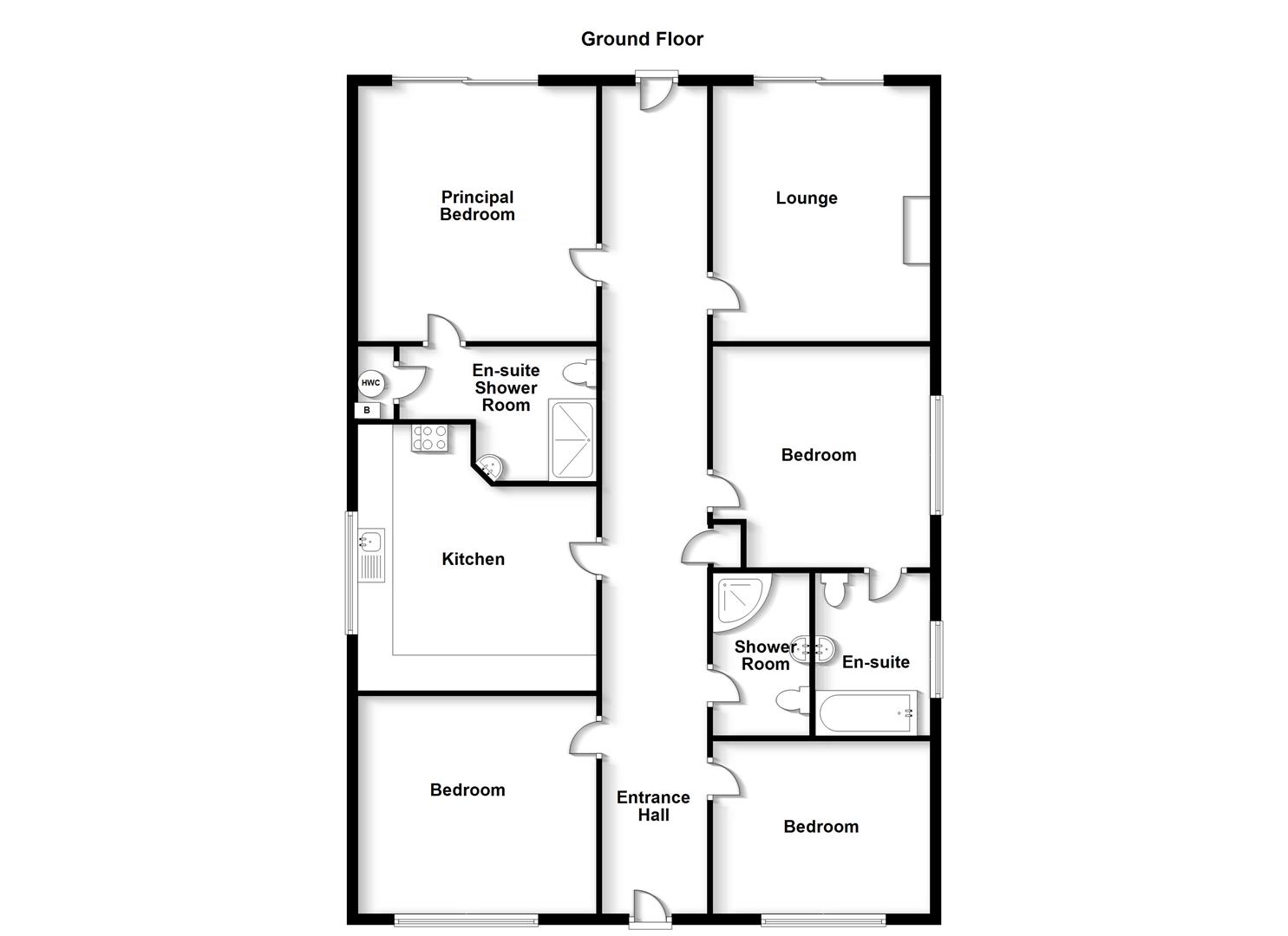 Floorplans For Crick Road, Rugby