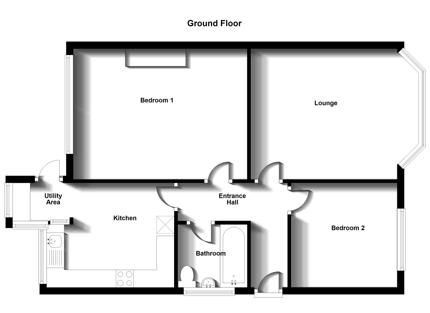 Floorplans For Linnell Road, Hillmorton,  Rugby
