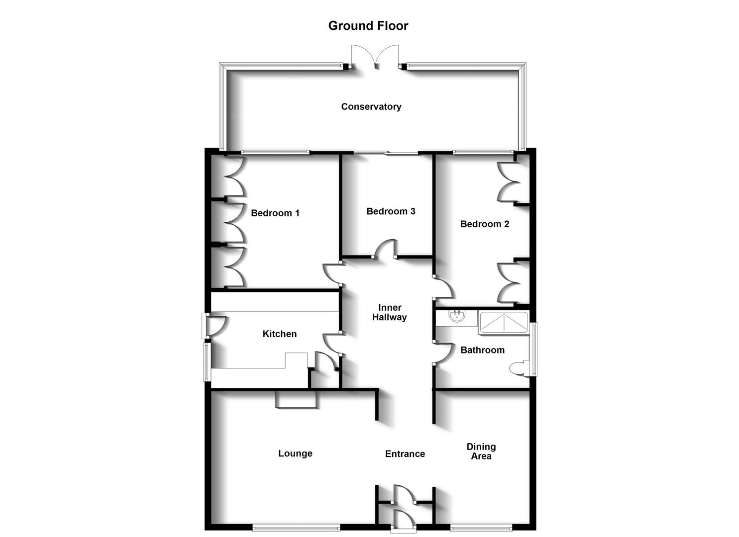 Floorplans For Crick Road, Hillmorton, Rugby