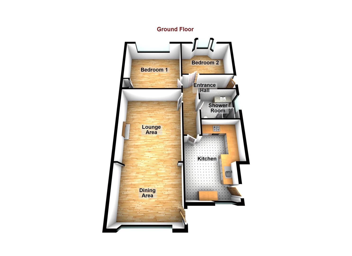 Floorplans For Waverley Road, Hillmorton, Rugby