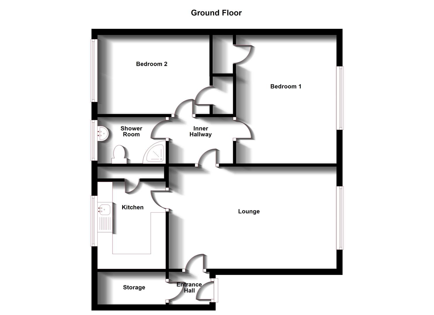 Floorplans For March Court, Dunchurch Road, Rugby