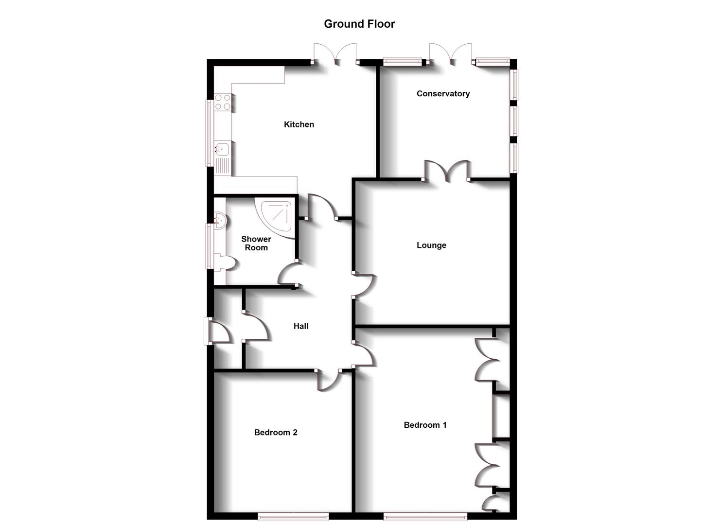 Floorplans For Main Street, Newbold, Rugby