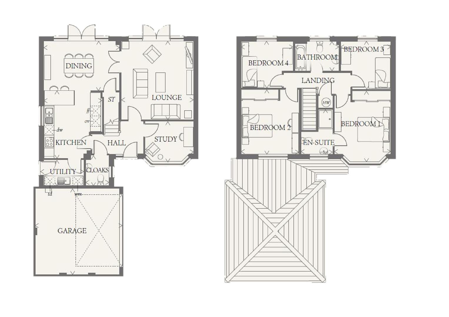 Floorplans For Sigwels Road, Cawston, Rugby