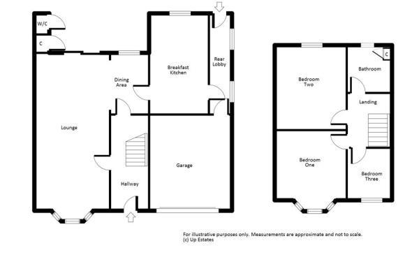 Floorplans For Percival Road, Hillmorton,Rugby