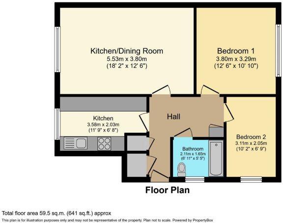 Floorplans For Keppel Close, Rugby