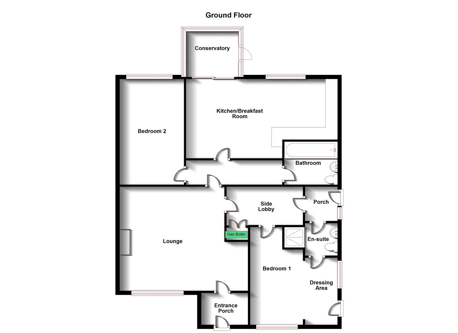 Floorplans For Norton Leys, Rugby