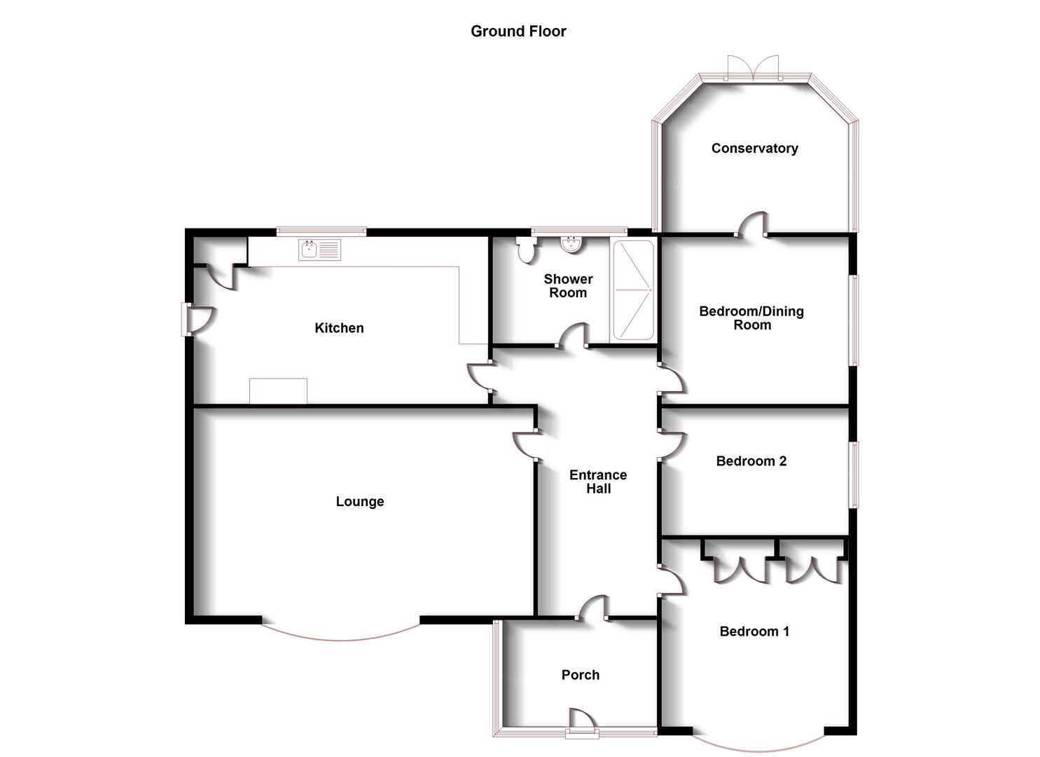 Floorplans For Landseer Close, Hillmorton, Rugby