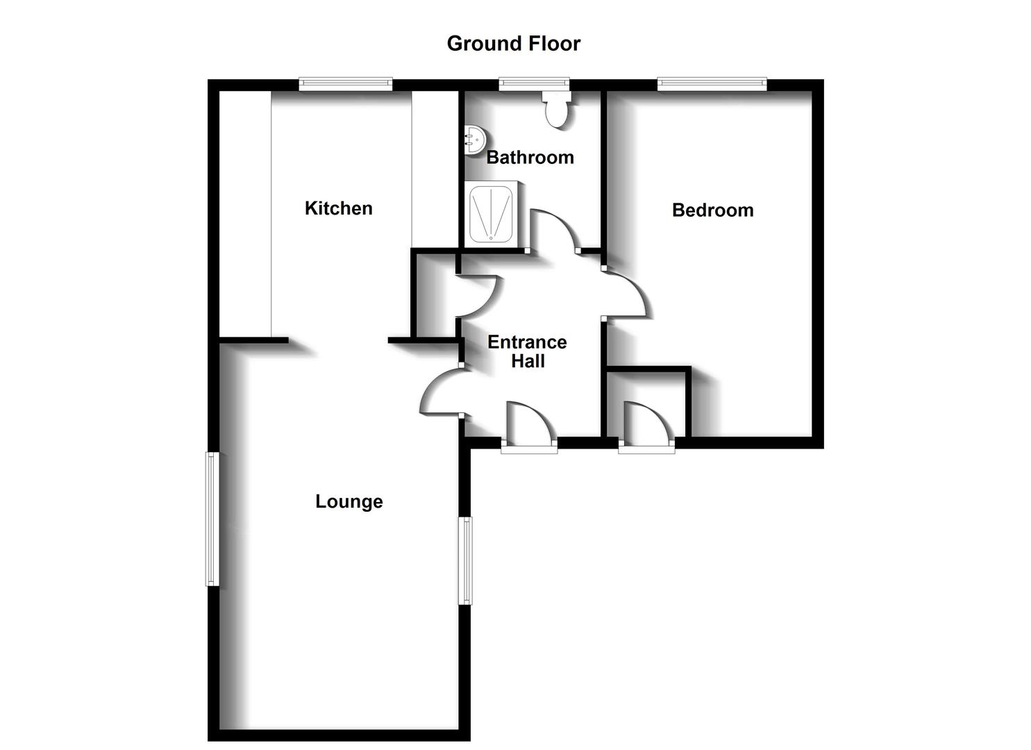 Floorplans For Ferndown Road, Rugby