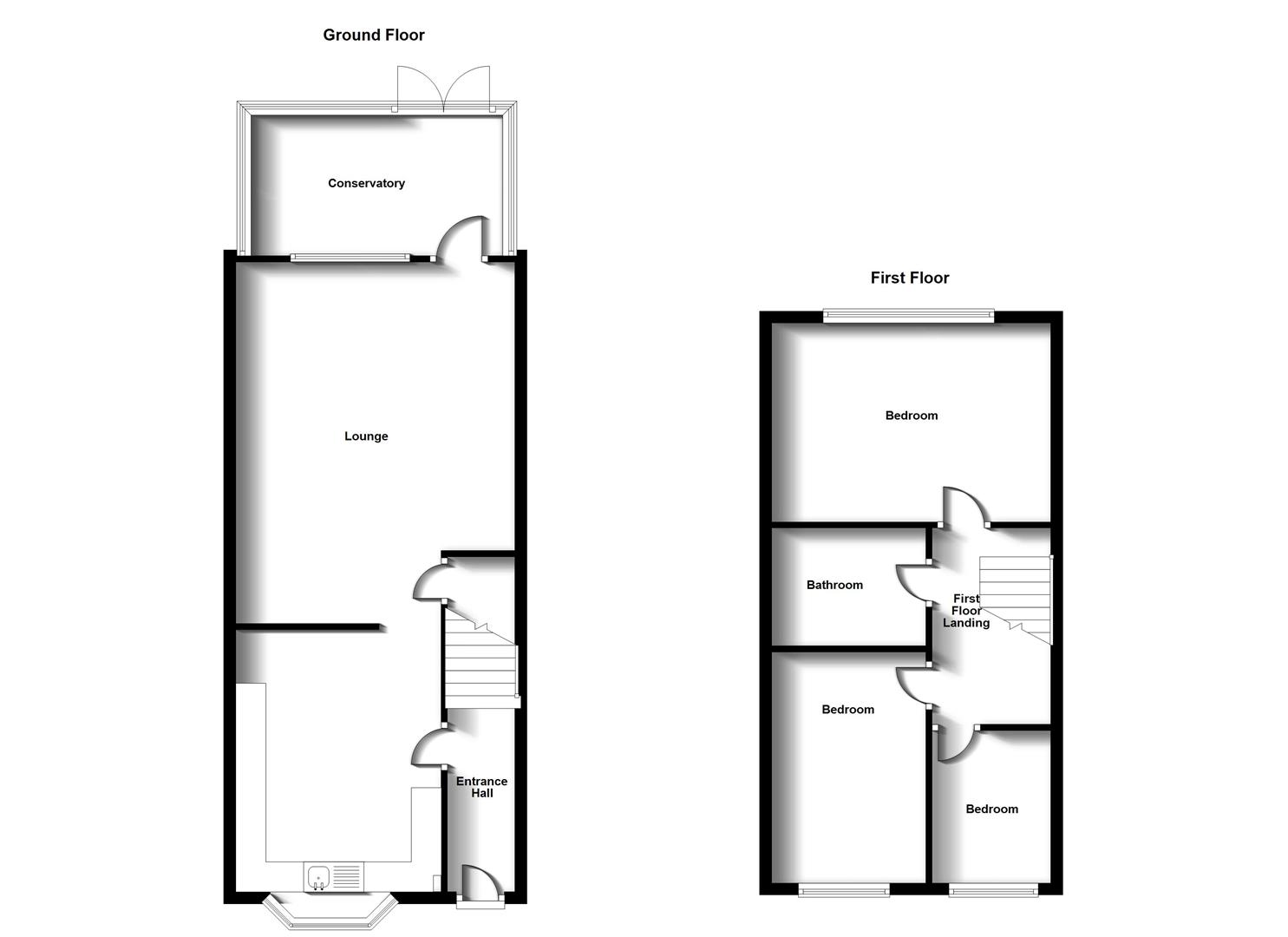 Floorplans For Freemantle Road, Rugby