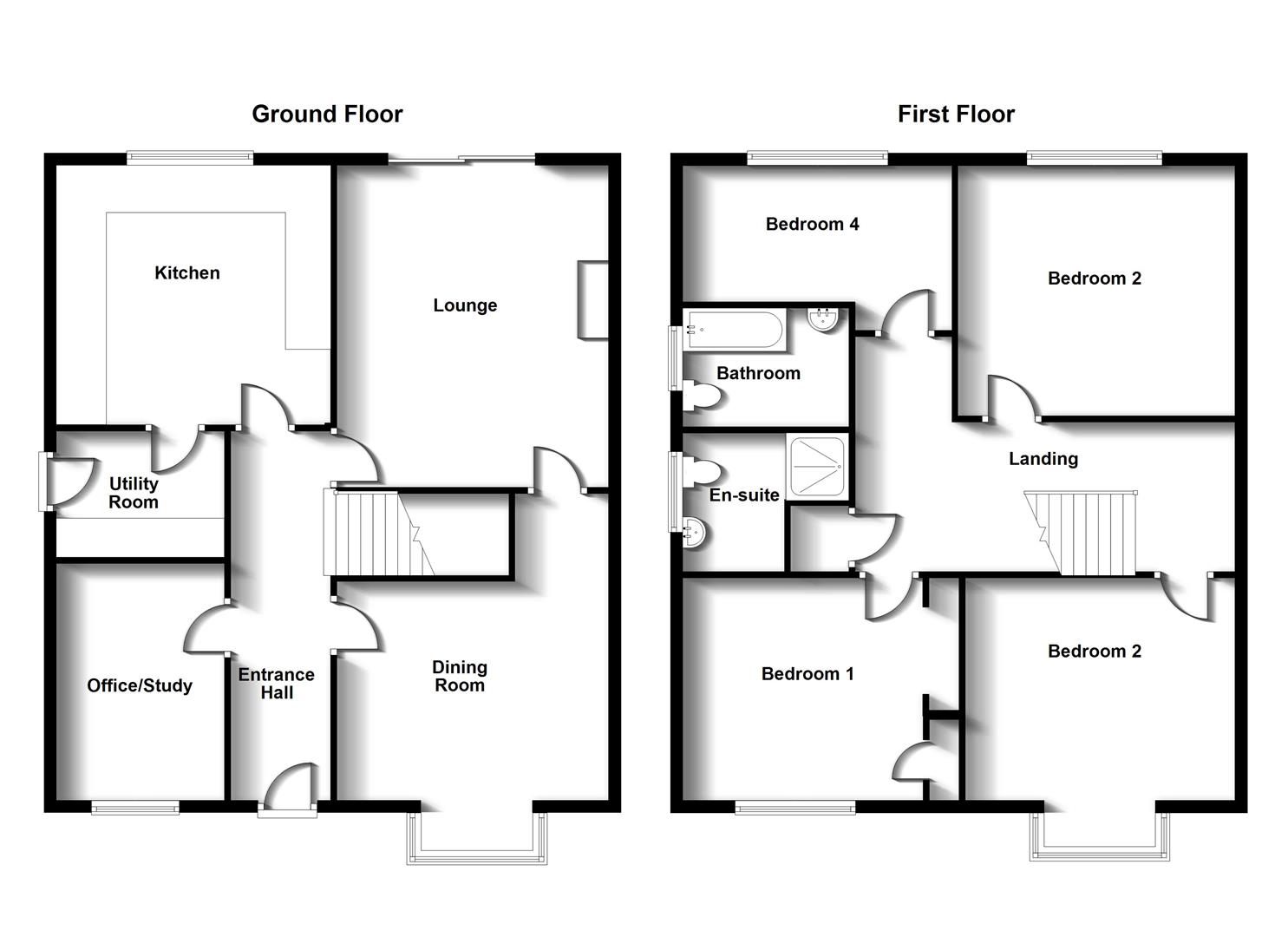 Floorplans For Buchanan Road, Rugby