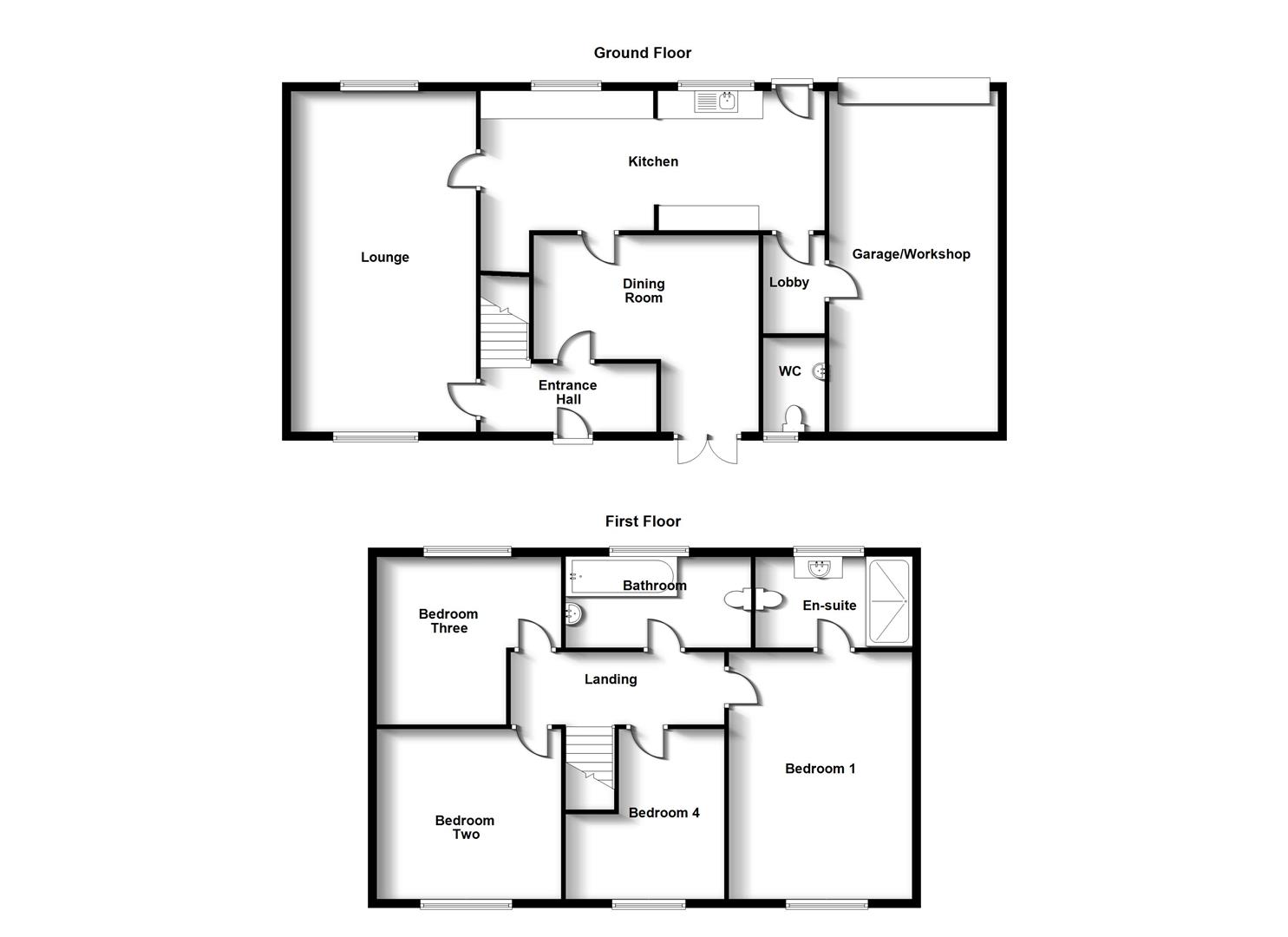 Floorplans For Main Street, Frankton, Rugby