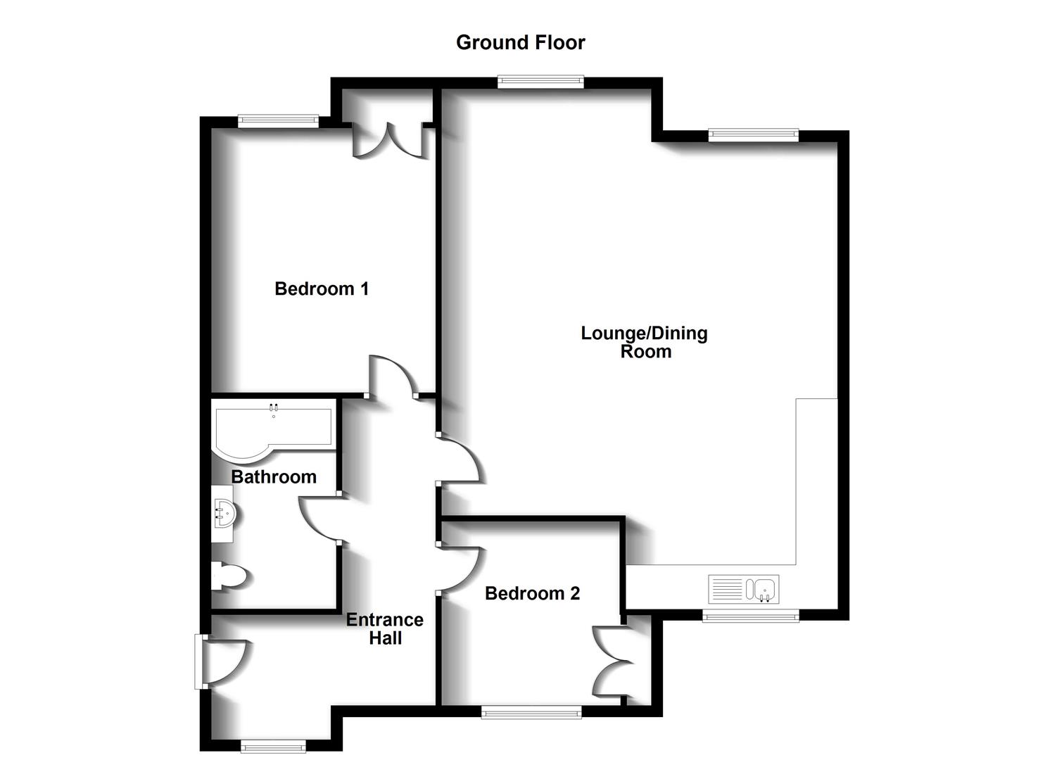 Floorplans For Nightingale Gardens, Rugby