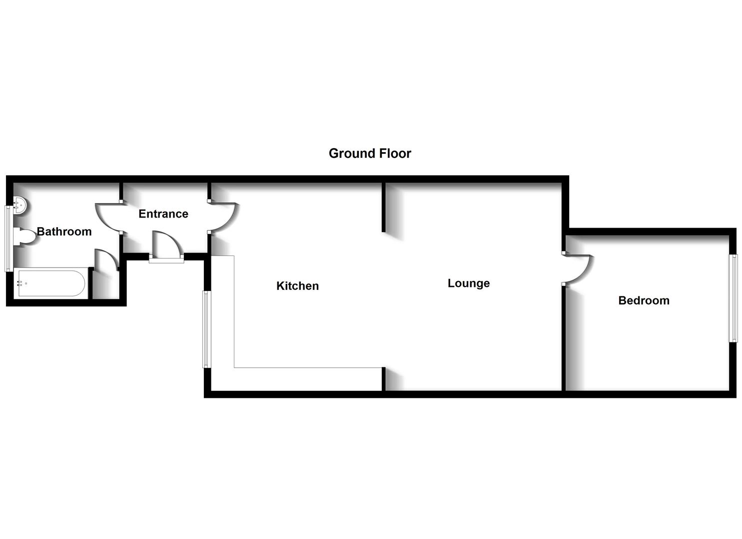 Floorplans For Cross Street, Rugby